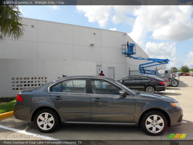 Midnight Gray / Gray 2009 Kia Optima LX