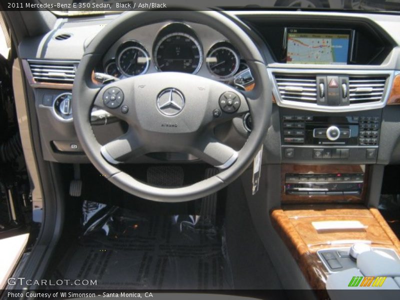 Black / Ash/Black 2011 Mercedes-Benz E 350 Sedan
