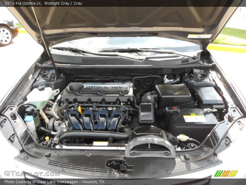Midnight Gray / Gray 2009 Kia Optima LX