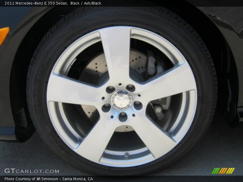 Black / Ash/Black 2011 Mercedes-Benz E 350 Sedan