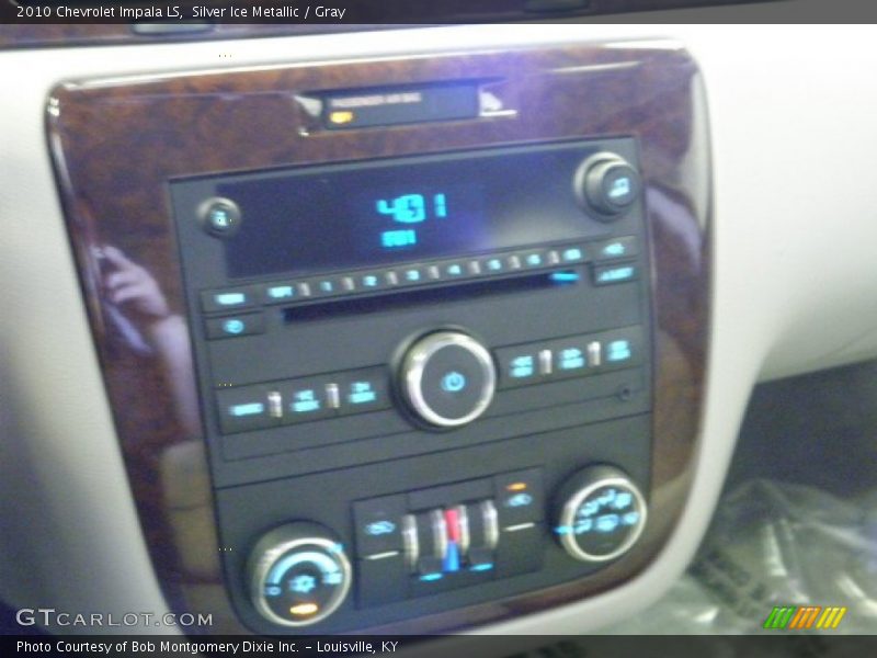 Silver Ice Metallic / Gray 2010 Chevrolet Impala LS