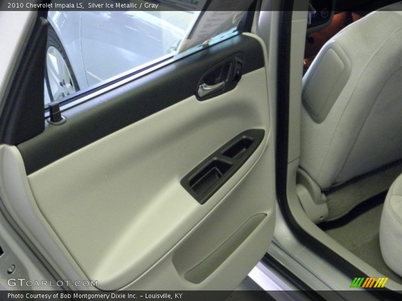 Silver Ice Metallic / Gray 2010 Chevrolet Impala LS