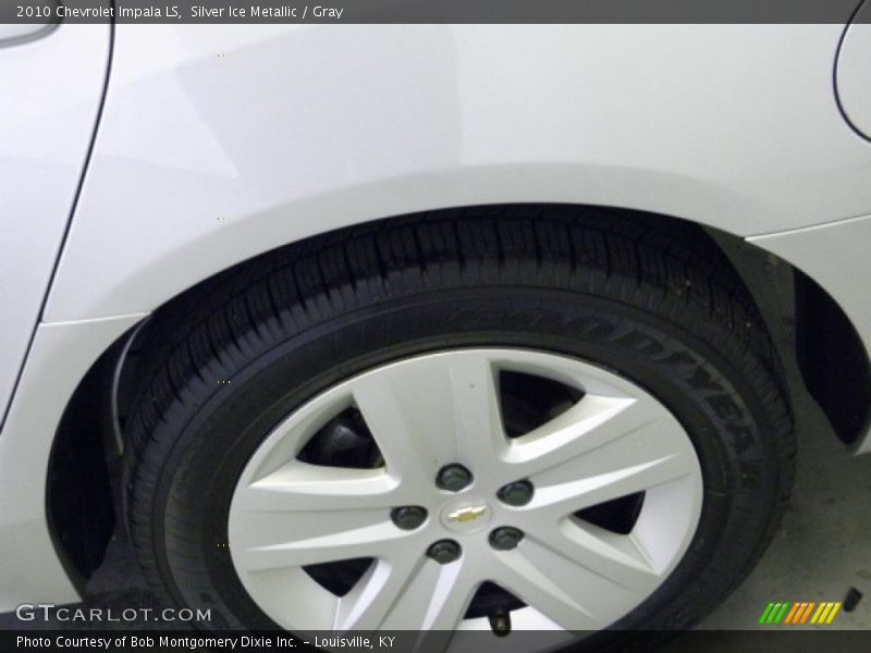 Silver Ice Metallic / Gray 2010 Chevrolet Impala LS