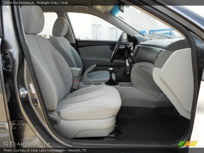 Midnight Gray / Gray 2009 Kia Optima LX