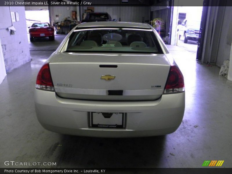 Silver Ice Metallic / Gray 2010 Chevrolet Impala LS