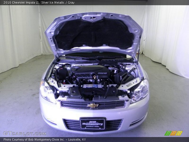 Silver Ice Metallic / Gray 2010 Chevrolet Impala LS