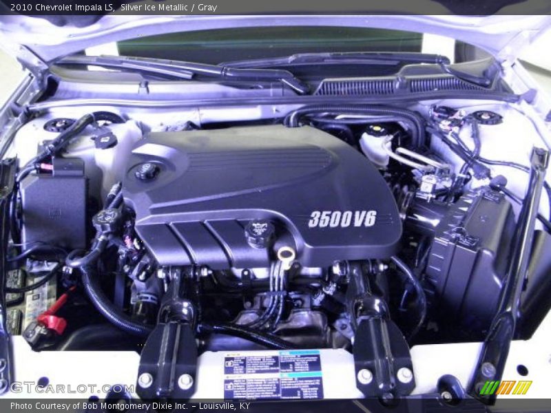Silver Ice Metallic / Gray 2010 Chevrolet Impala LS