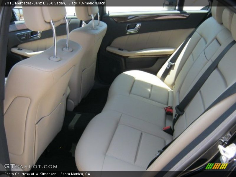 Black / Almond/Black 2011 Mercedes-Benz E 350 Sedan
