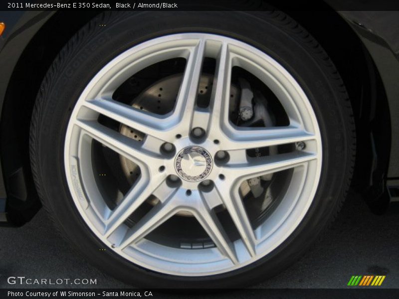 Black / Almond/Black 2011 Mercedes-Benz E 350 Sedan