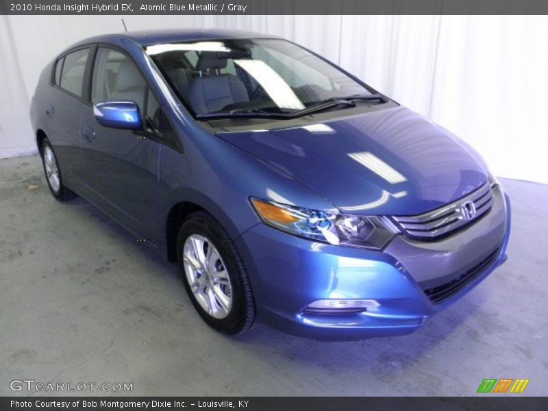 Atomic Blue Metallic / Gray 2010 Honda Insight Hybrid EX