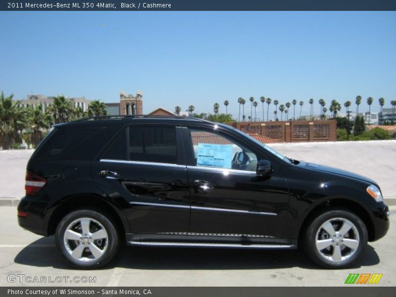 Black / Cashmere 2011 Mercedes-Benz ML 350 4Matic