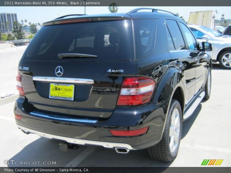 Black / Cashmere 2011 Mercedes-Benz ML 350 4Matic