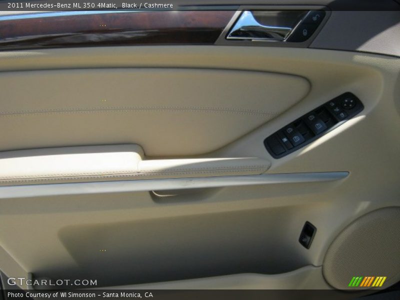 Black / Cashmere 2011 Mercedes-Benz ML 350 4Matic