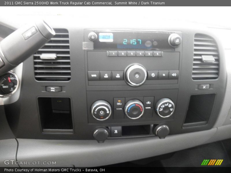 Controls of 2011 Sierra 2500HD Work Truck Regular Cab Commercial