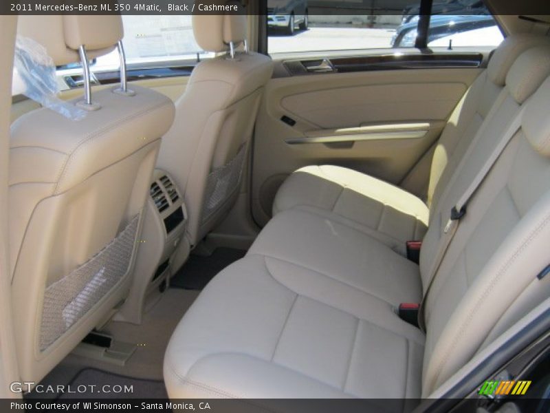 Black / Cashmere 2011 Mercedes-Benz ML 350 4Matic