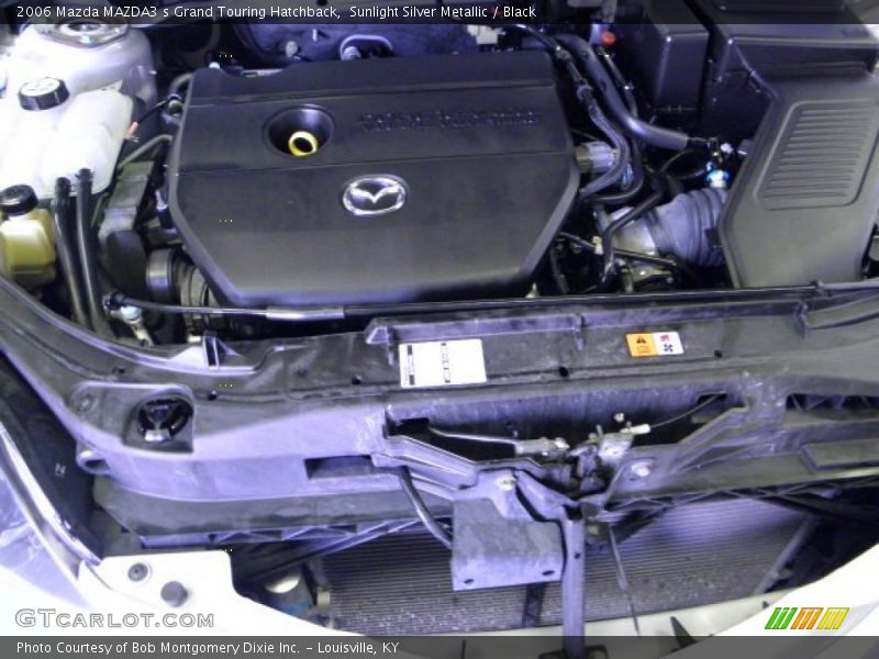 Sunlight Silver Metallic / Black 2006 Mazda MAZDA3 s Grand Touring Hatchback