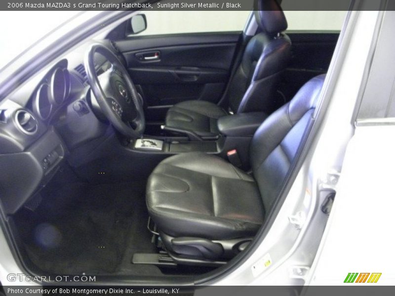 Sunlight Silver Metallic / Black 2006 Mazda MAZDA3 s Grand Touring Hatchback
