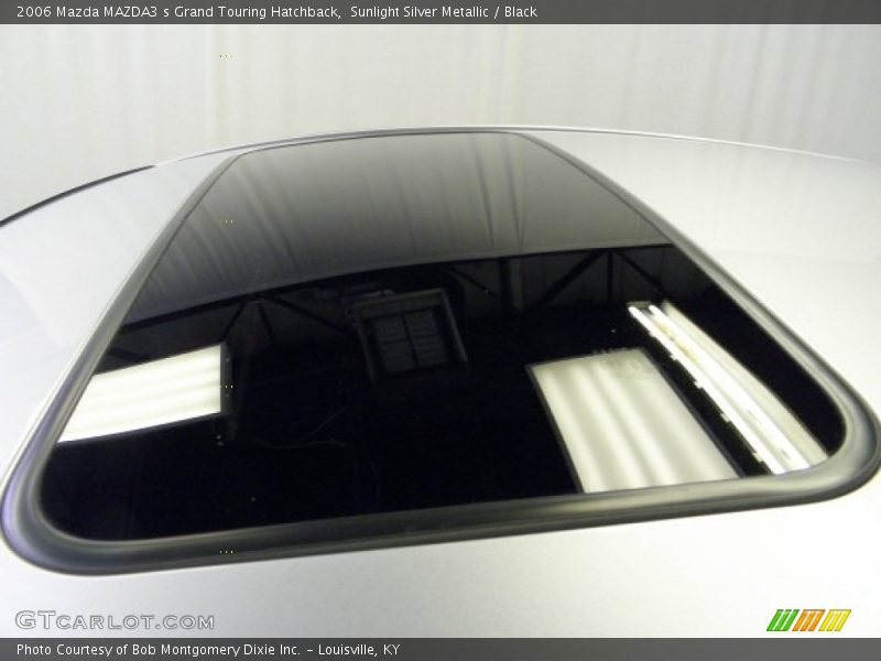 Sunlight Silver Metallic / Black 2006 Mazda MAZDA3 s Grand Touring Hatchback