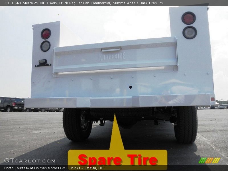 Summit White / Dark Titanium 2011 GMC Sierra 2500HD Work Truck Regular Cab Commercial