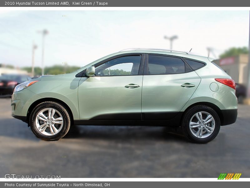  2010 Tucson Limited AWD Kiwi Green