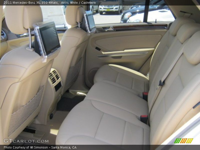 Arctic White / Cashmere 2011 Mercedes-Benz ML 350 4Matic