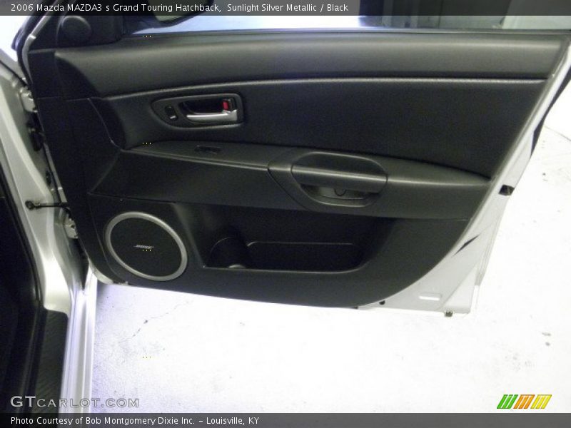 Sunlight Silver Metallic / Black 2006 Mazda MAZDA3 s Grand Touring Hatchback