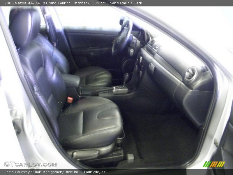 Sunlight Silver Metallic / Black 2006 Mazda MAZDA3 s Grand Touring Hatchback