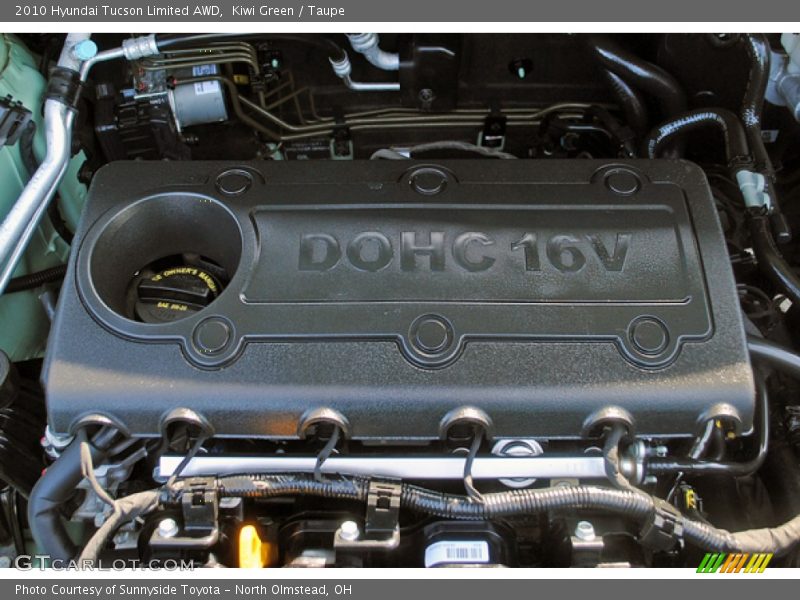  2010 Tucson Limited AWD Engine - 2.4 Liter DOHC 16-Valve CVVT 4 Cylinder