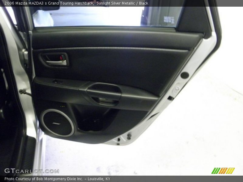 Sunlight Silver Metallic / Black 2006 Mazda MAZDA3 s Grand Touring Hatchback