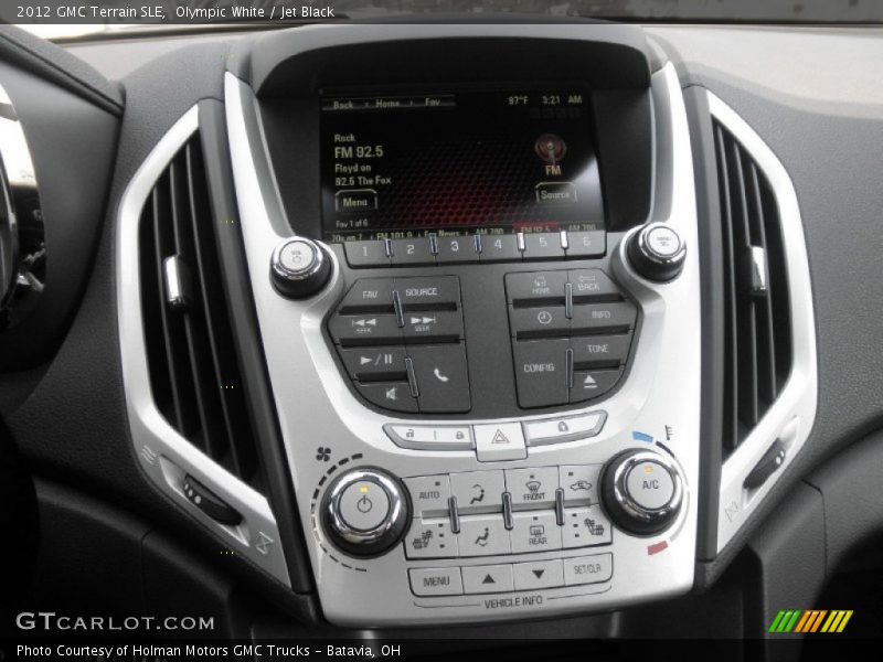 Controls of 2012 Terrain SLE