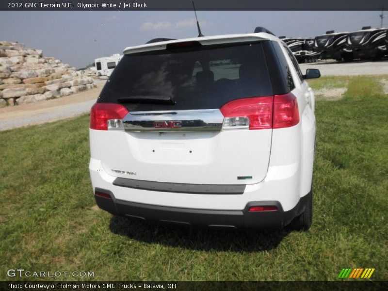 Olympic White / Jet Black 2012 GMC Terrain SLE