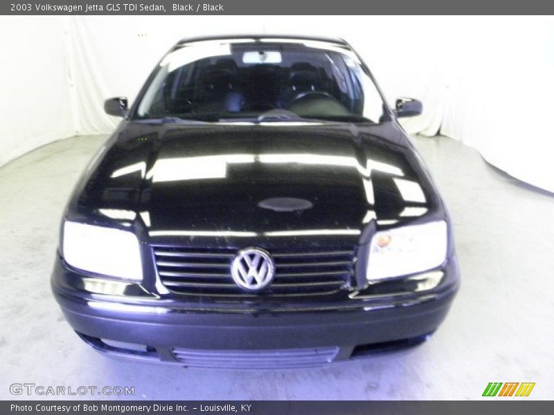 Black / Black 2003 Volkswagen Jetta GLS TDI Sedan