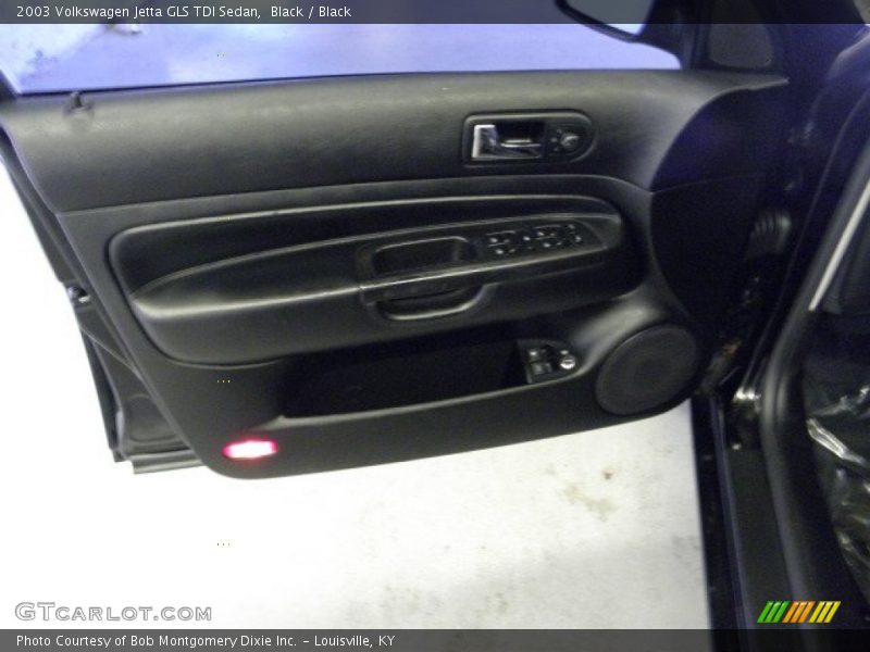 Black / Black 2003 Volkswagen Jetta GLS TDI Sedan