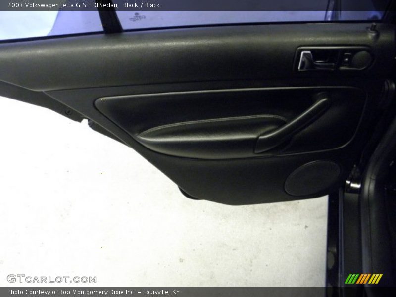Black / Black 2003 Volkswagen Jetta GLS TDI Sedan
