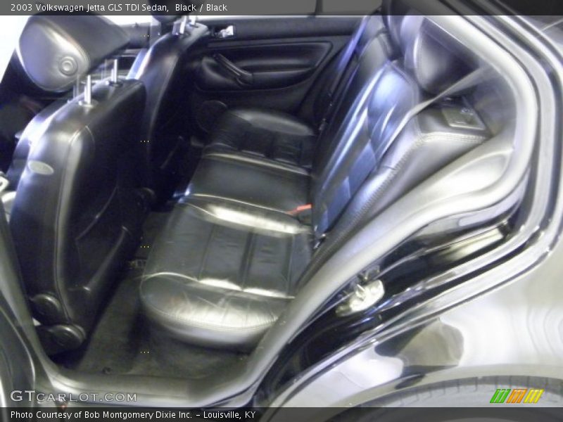Black / Black 2003 Volkswagen Jetta GLS TDI Sedan