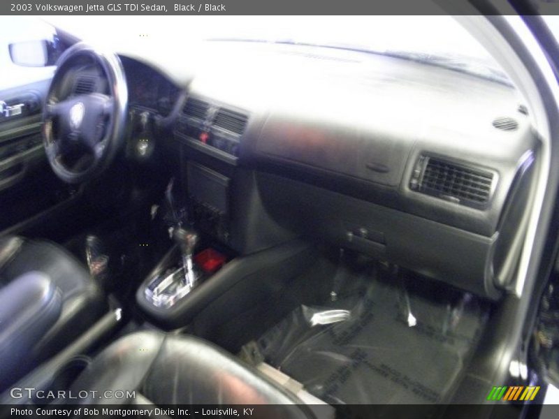 Black / Black 2003 Volkswagen Jetta GLS TDI Sedan