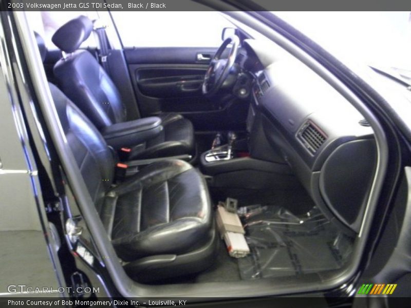 Black / Black 2003 Volkswagen Jetta GLS TDI Sedan