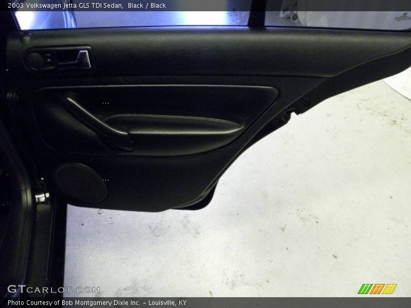 Black / Black 2003 Volkswagen Jetta GLS TDI Sedan