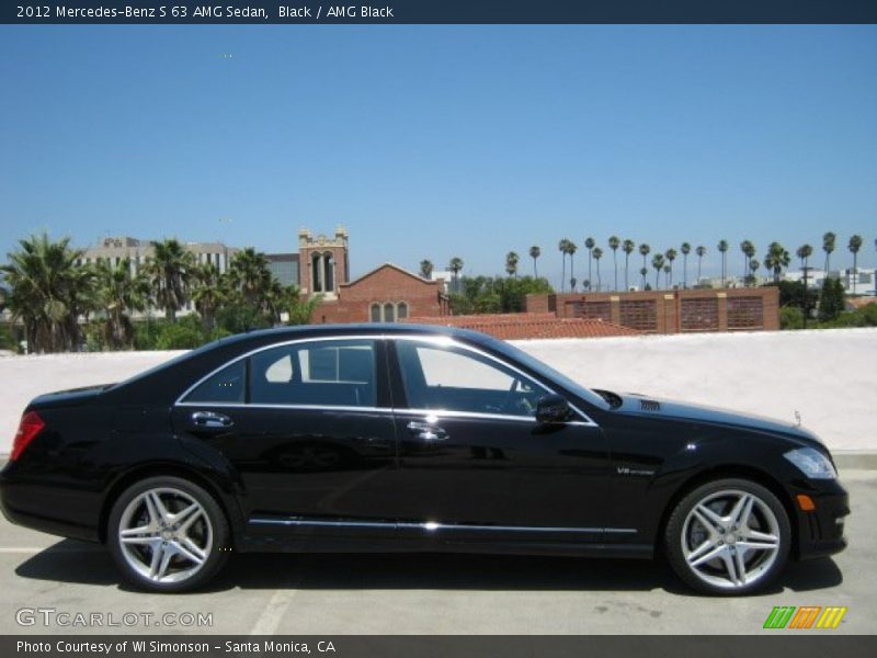  2012 S 63 AMG Sedan Black