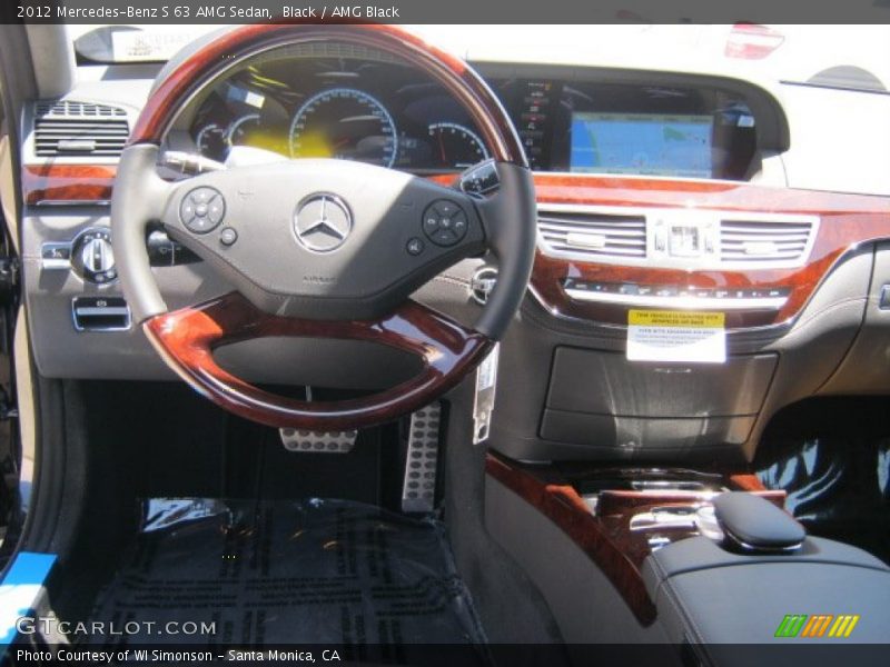 Dashboard of 2012 S 63 AMG Sedan