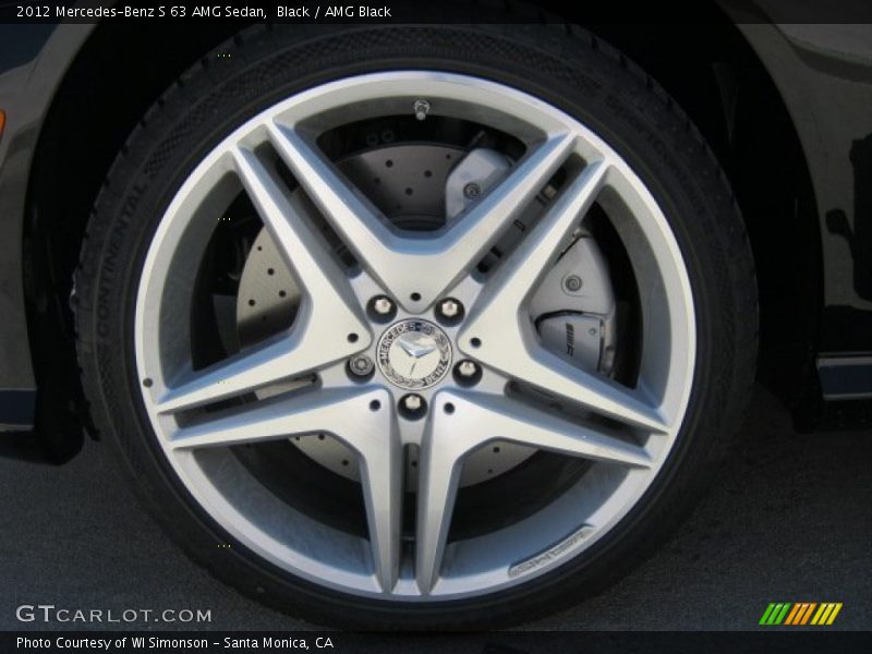  2012 S 63 AMG Sedan Wheel
