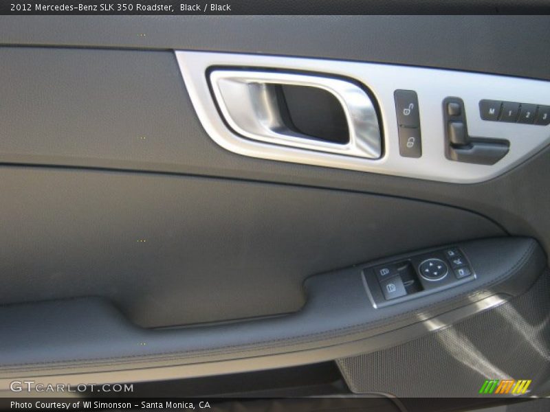 Black / Black 2012 Mercedes-Benz SLK 350 Roadster