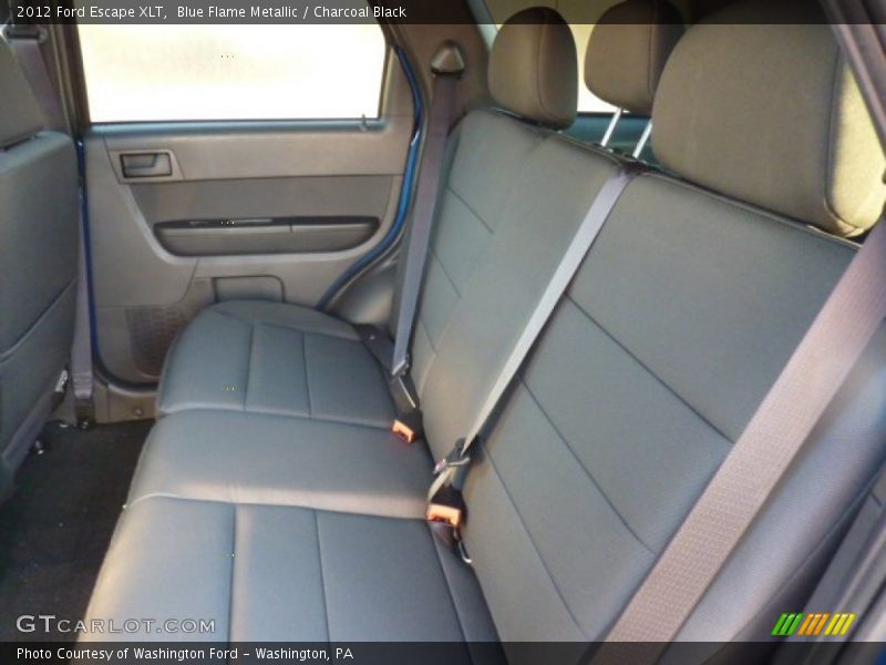 Blue Flame Metallic / Charcoal Black 2012 Ford Escape XLT