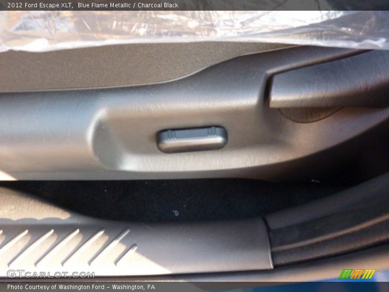 Blue Flame Metallic / Charcoal Black 2012 Ford Escape XLT
