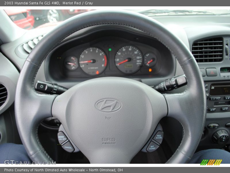  2003 Santa Fe GLS 4WD Steering Wheel
