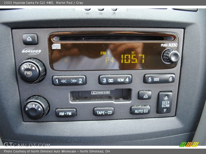 Controls of 2003 Santa Fe GLS 4WD