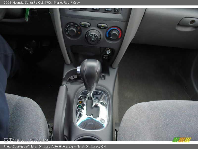  2003 Santa Fe GLS 4WD 4 Speed Automatic Shifter