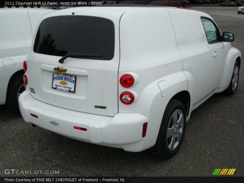 Arctic Ice White / Ebony 2011 Chevrolet HHR LS Panel