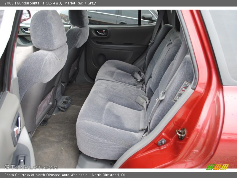  2003 Santa Fe GLS 4WD Gray Interior