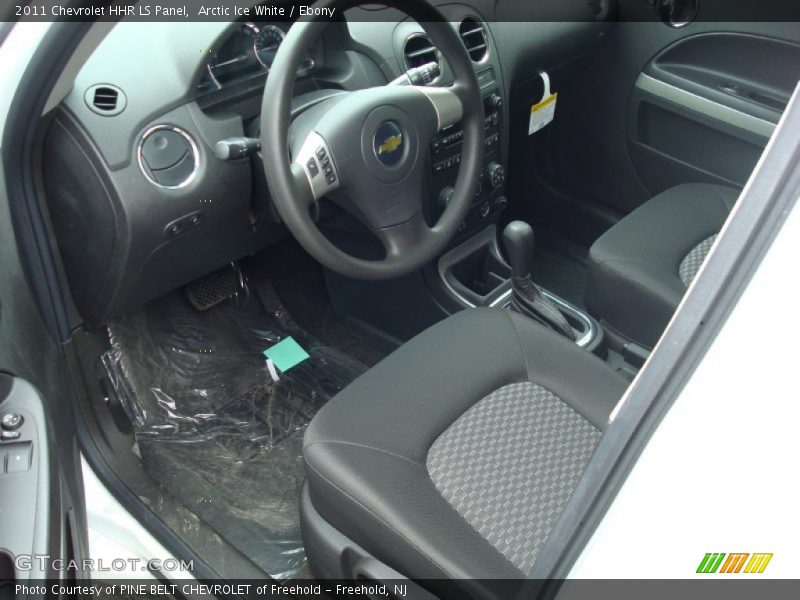 Arctic Ice White / Ebony 2011 Chevrolet HHR LS Panel